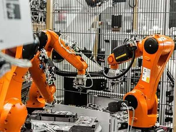 工业机器人应用案例。