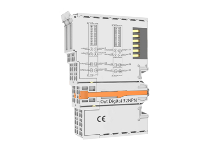 IR-L10-0032N插片式I/O，32通道NPN型数字量输出模块，体积小巧，便于安装