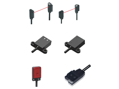 超薄超小型规格。可灵活安装。清晰易见的双色指示灯。